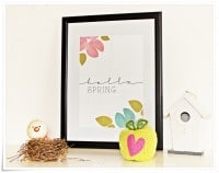 Frühlings-Print | Free Printable