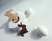 Origami meets Tangram