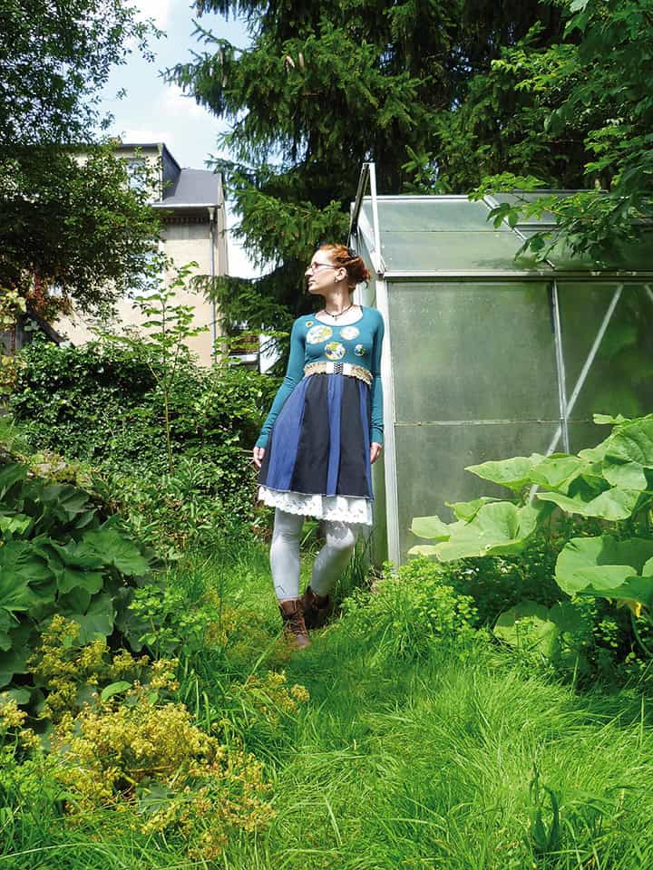 Das T-Shirt-Kleid Heiderose