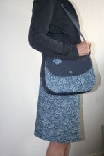 Wickelrock mit passender Handtasche