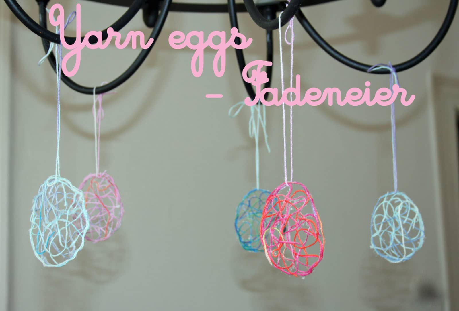 Yarn eggs – Fadeneier