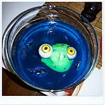 Holter die polter oder wie bekomme ich Froschaugen ins Glas
