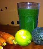 Grüne Powersmoothies