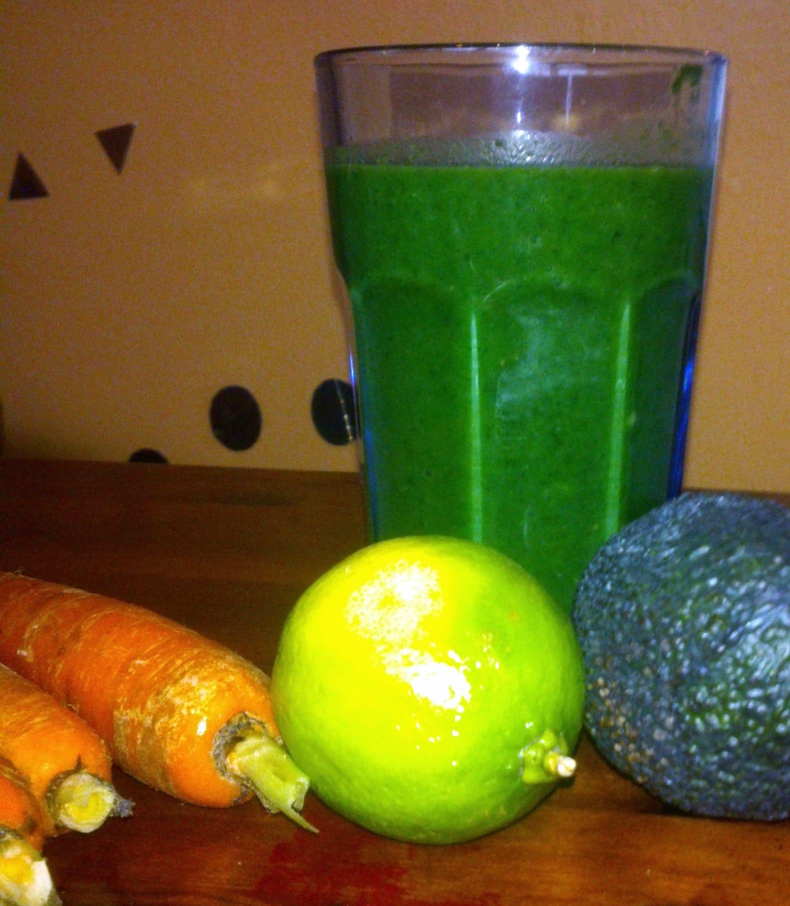 Grüne Powersmoothies