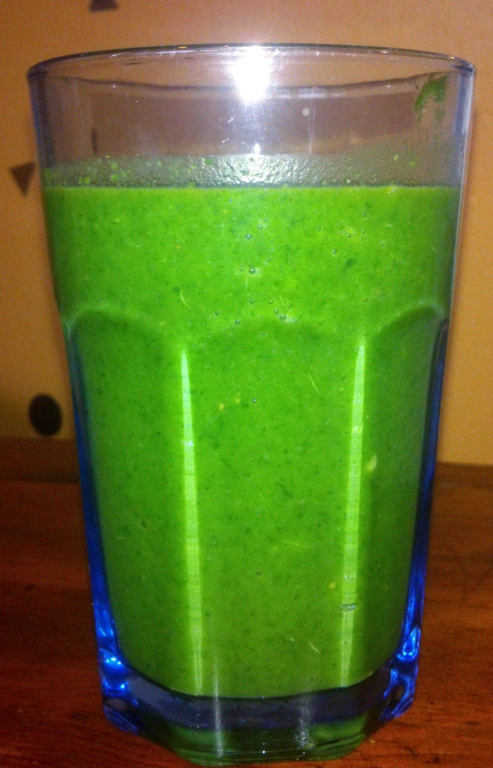 Grüne Powersmoothies
