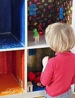 Ikea hacker: Expedit DIY Puppenhaus