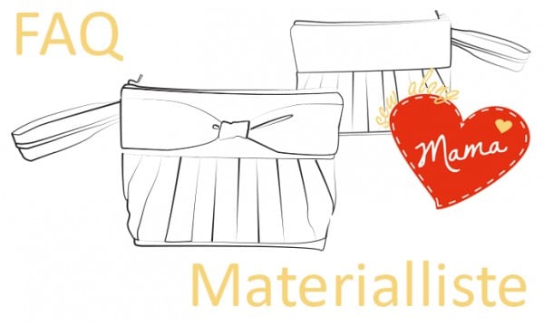 FAQ und Materialliste zum Muttertags Sew Along