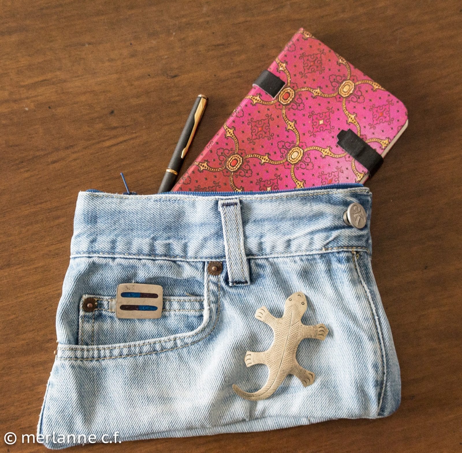 Upcycling-Jeans-Täschchen