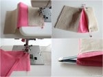 Sommer-Clutch mit Federverschluss