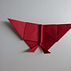 Faltanleitung: Origami Schmetterling