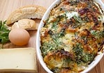 Resteverwertung – Schinken-Käse-Brotauflauf