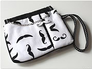 Sommer-Clutch mit Federverschluss