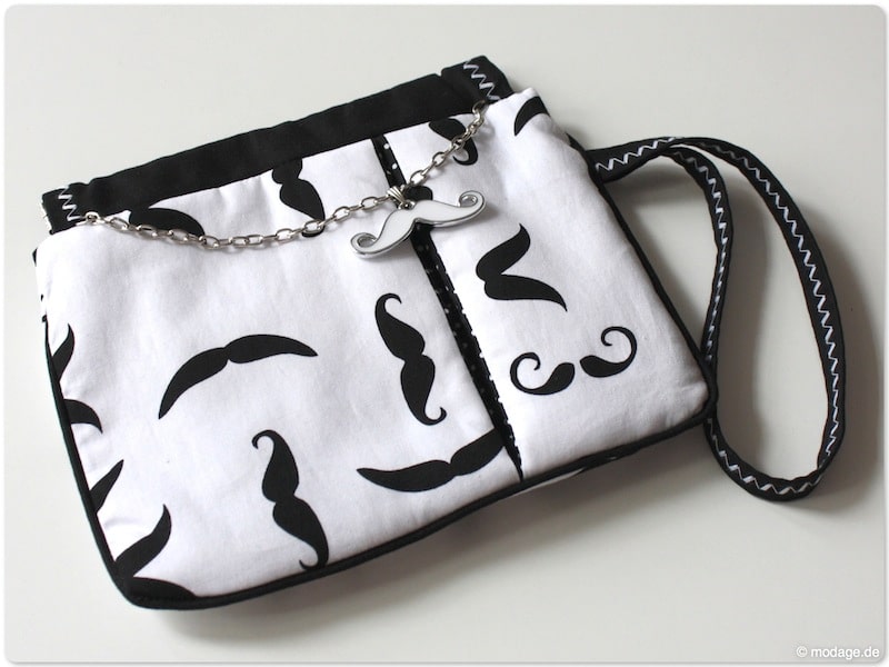Sommer-Clutch mit Federverschluss