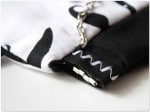Sommer-Clutch mit Federverschluss