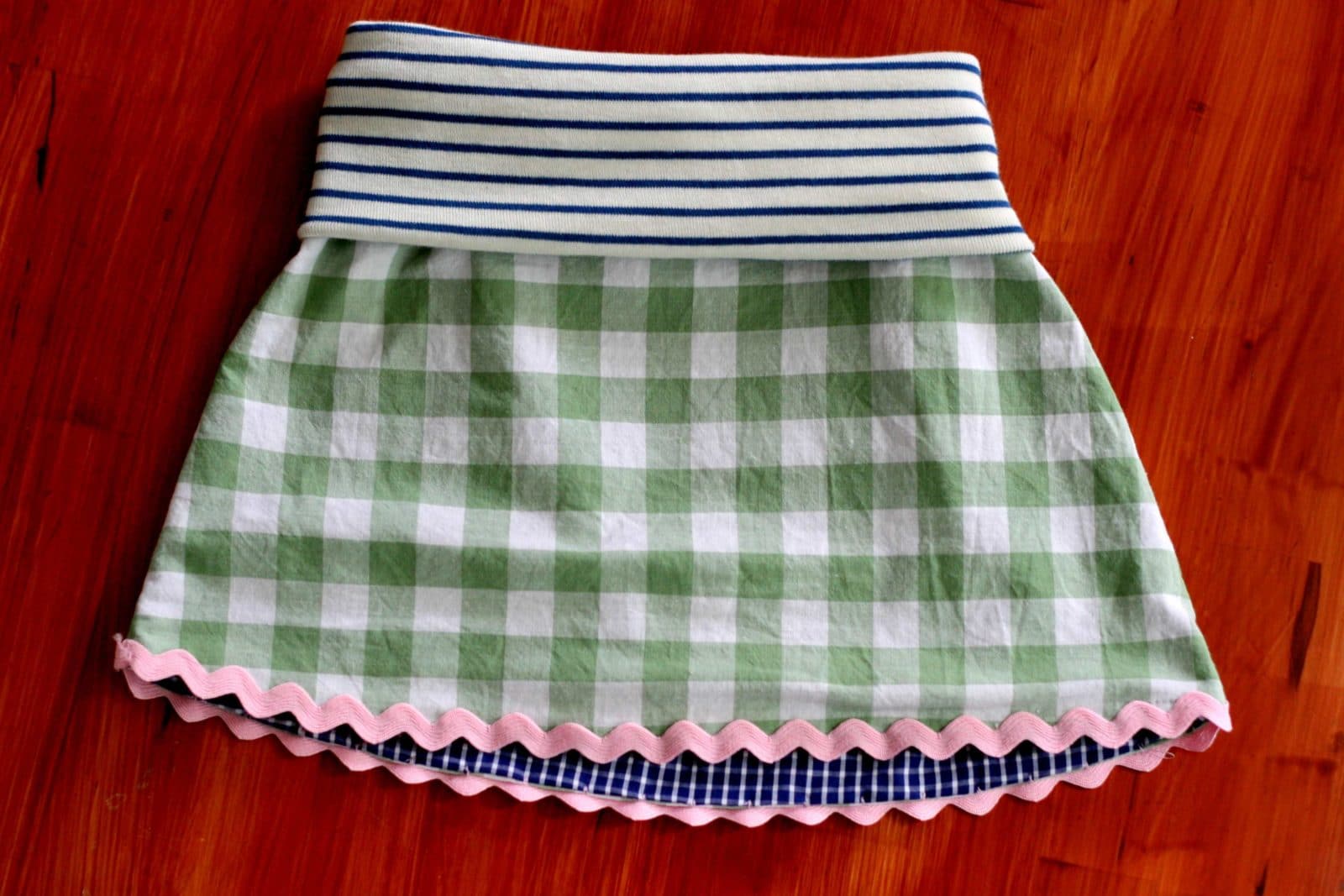 Sommerkleid und Wenderock aus Männerhemd