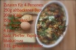 Resteverwertung – Schinken-Käse-Brotauflauf