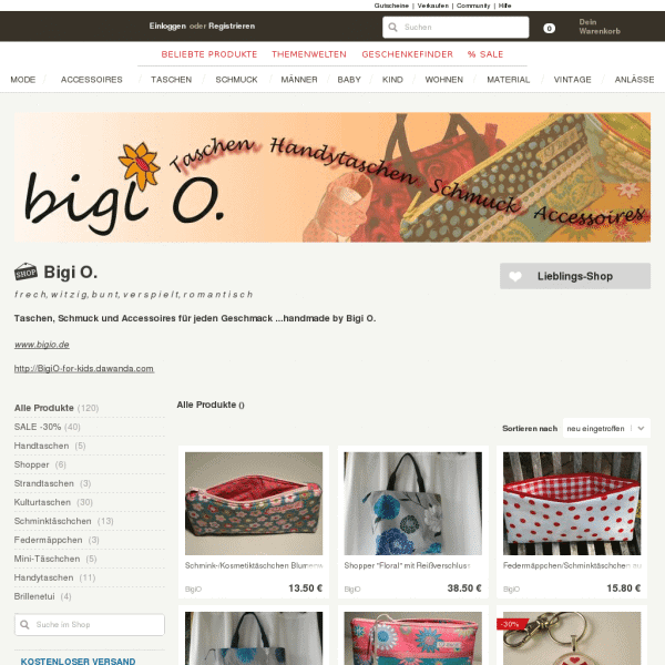 Bigi O.  – Taschen, Schmuck und Accessoires für jeden Geschmack