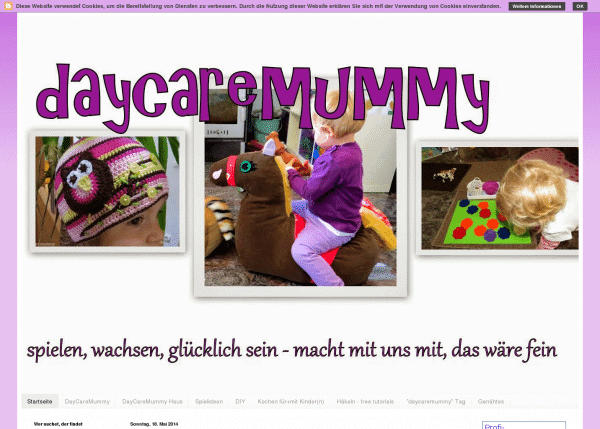daycaremummy – spielen wachsen glücklich sein, macht mit uns mit das wäre fein!