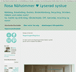 Rosa Nähzimmer ♥ Lyserød systue
