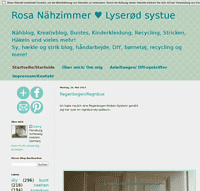 Rosa Nähzimmer ♥ Lyserød systue