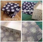 [ mini tutoral ] schöne Schachtel im Stoffkleid