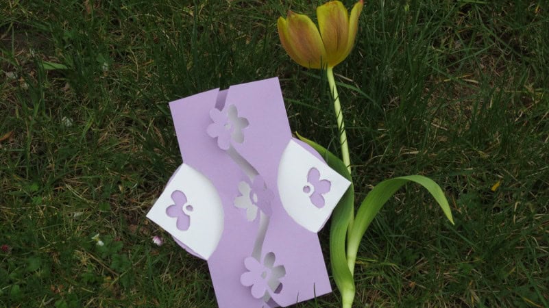 Blumenkarte