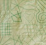 Patchwork-Kissen light