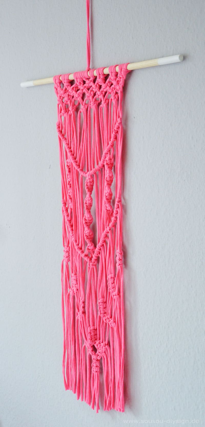 DIY Makramee Wanddekoration