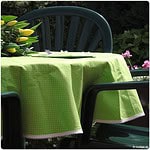 Rundum schön: Runde Tischdecke selbernähen