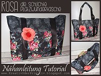 Rosa - die schlichte Platzwundertasche