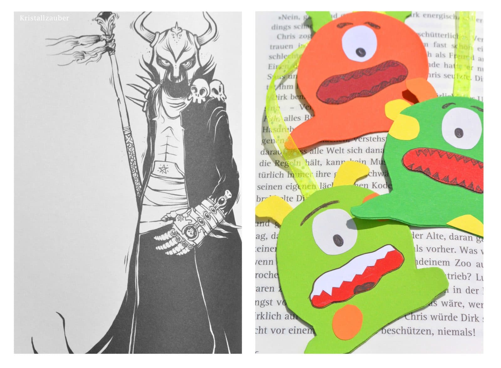 Die Bewacher für jedes Buch – Monster Lesezeichen