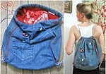 Sei kein Turnbeutel-Vergesser (Rucksack DIY)