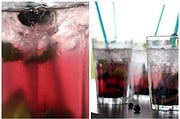 Blaubeer Mojito – eine leckere Erfrischung an einem lauen Sommerabend…