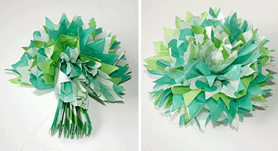 Bunte Wabenbälle und Pompoms aus Papier zum Selbermachen, ideal für Dekorationen bei DIY-Projekten und Festen.