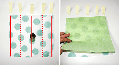 Anleitung zum Basteln von Wabenbällen mit buntem Papier, inklusive Falten und Kleben für kreative Dekorationen.