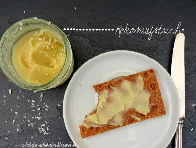 Kokos aufs Brot