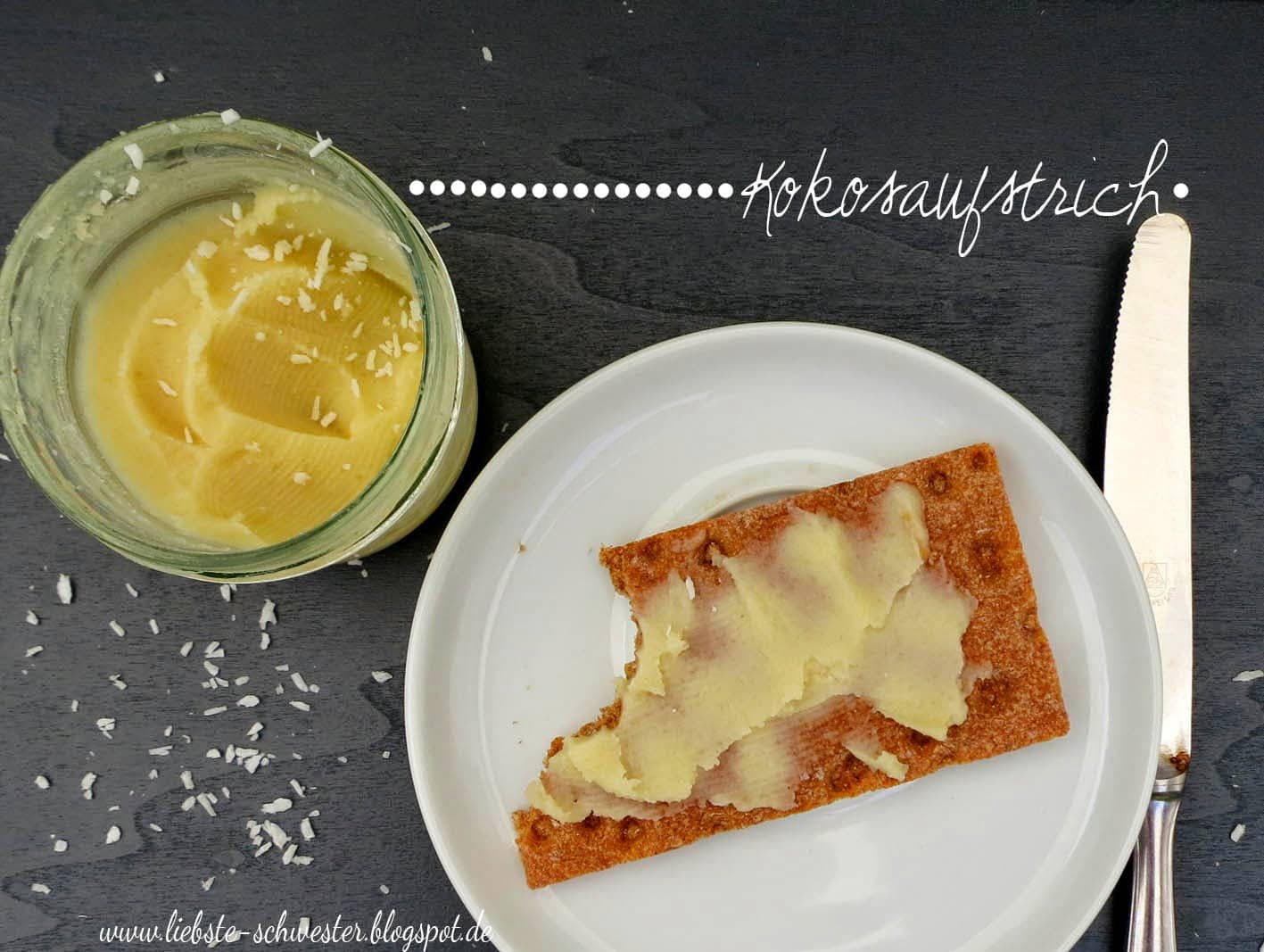 Kokos aufs Brot