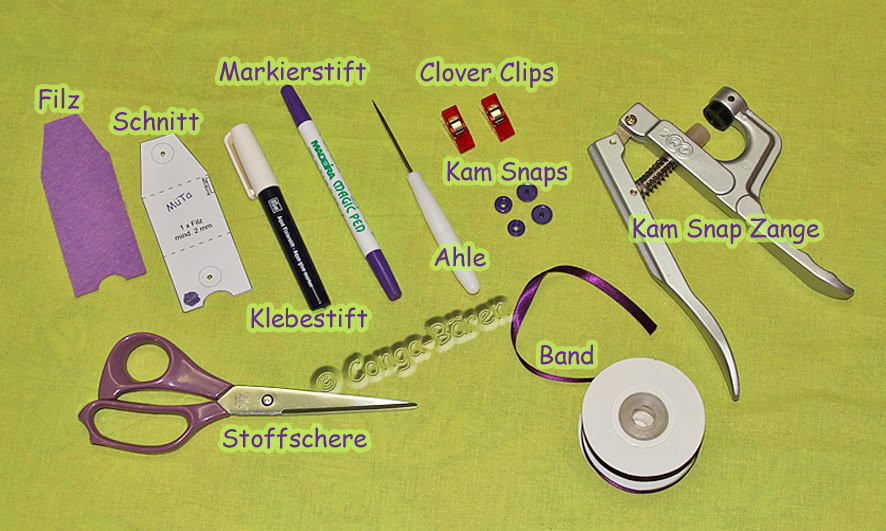 DIY MüTa – Münztäschle, Einkaufswagenchiptäschle