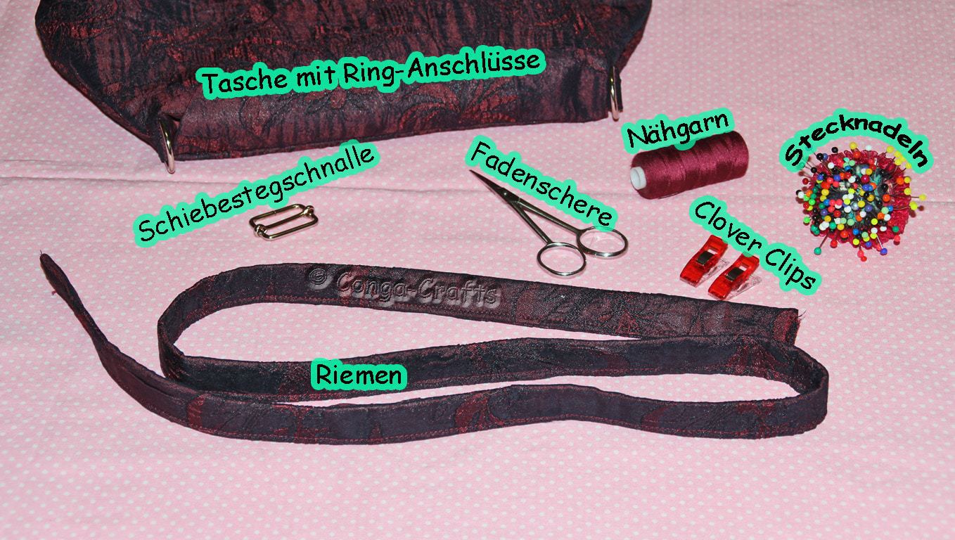 DIY – verstellbaren Riemen anbringen