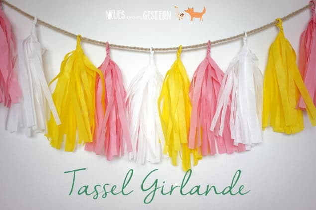 DIY Tassel-Girlande