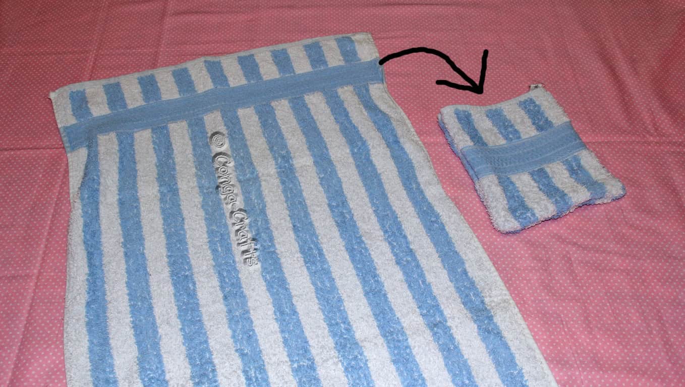DIY – Recycling alter Handtücher