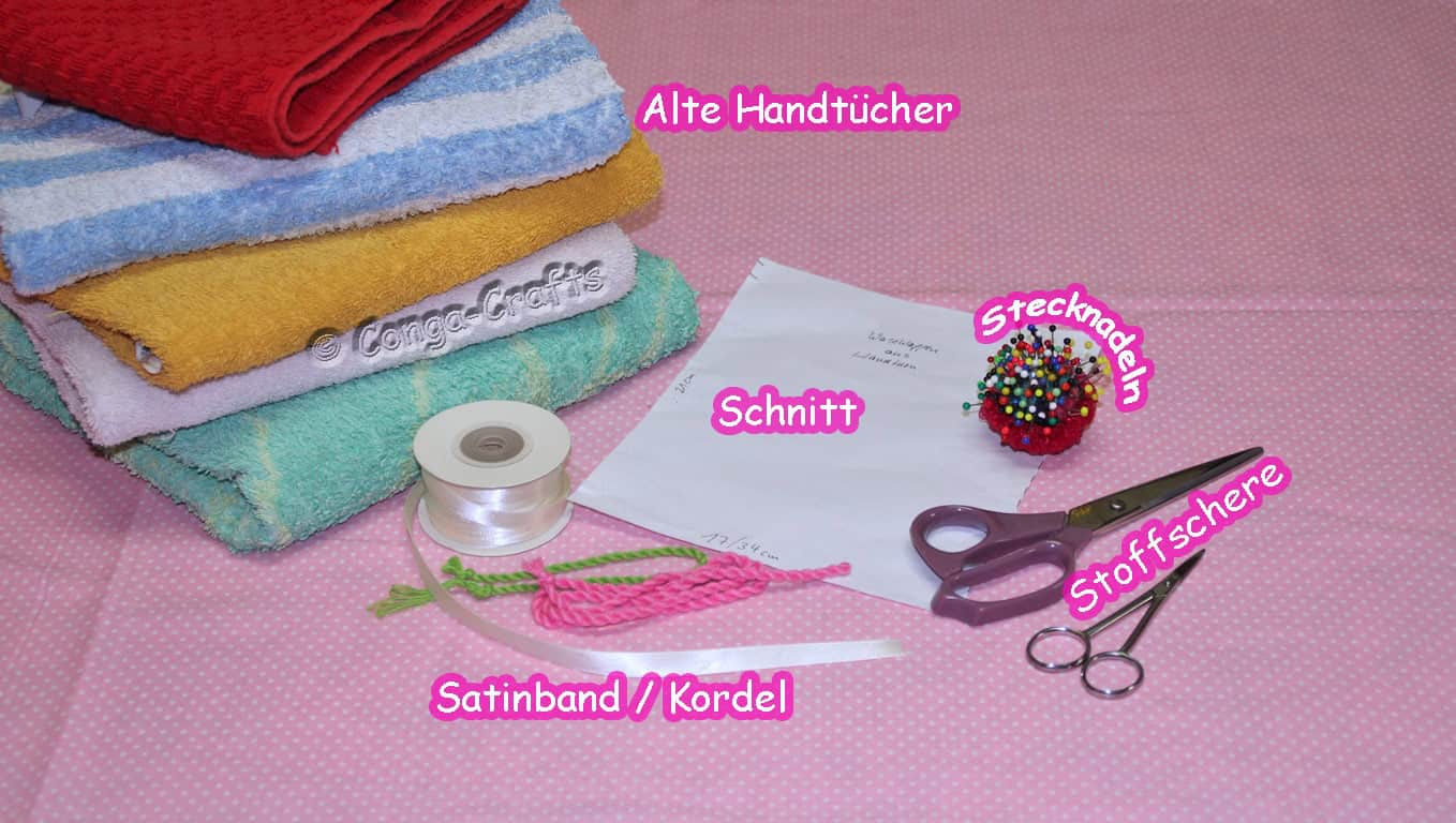 DIY – Recycling alter Handtücher