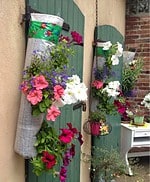 Blumenampel mal anders