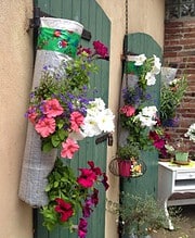 Blumenampel mal anders