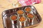 Mini-Schwarzbrote im Weckglas gebacken