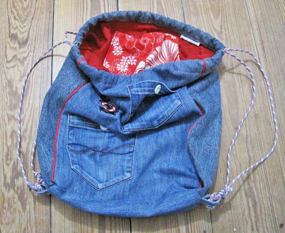 Sei kein Turnbeutel-Vergesser (Rucksack DIY)