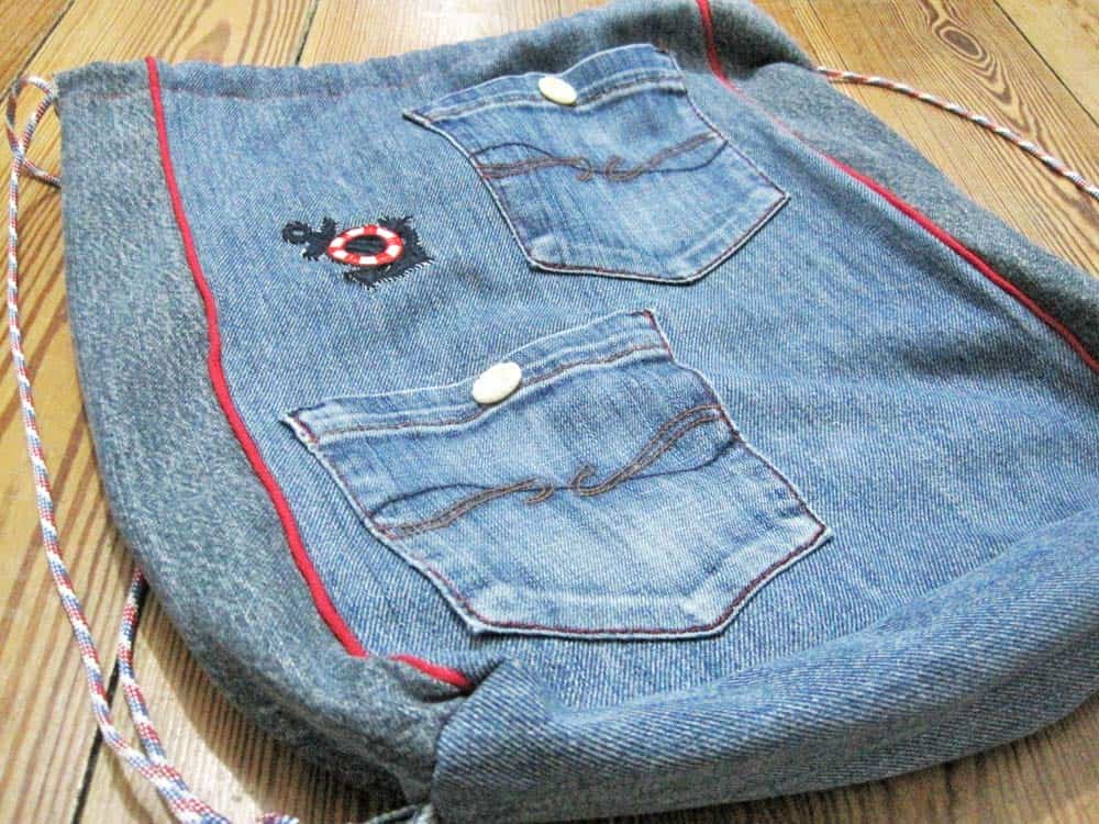 Sei kein Turnbeutel-Vergesser (Rucksack DIY)