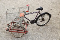 Bike + Einkaufskorb = Lastenfahrrad