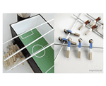 Upcycling Mini-Tischfußball