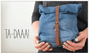 Upcycling-Projekt: Mini-Tasche aus alter Jeans!